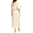 thumbnail image 2 of Endless Rose womens  Asymmetrical Midi Dress, l, Beige, 2 of 3