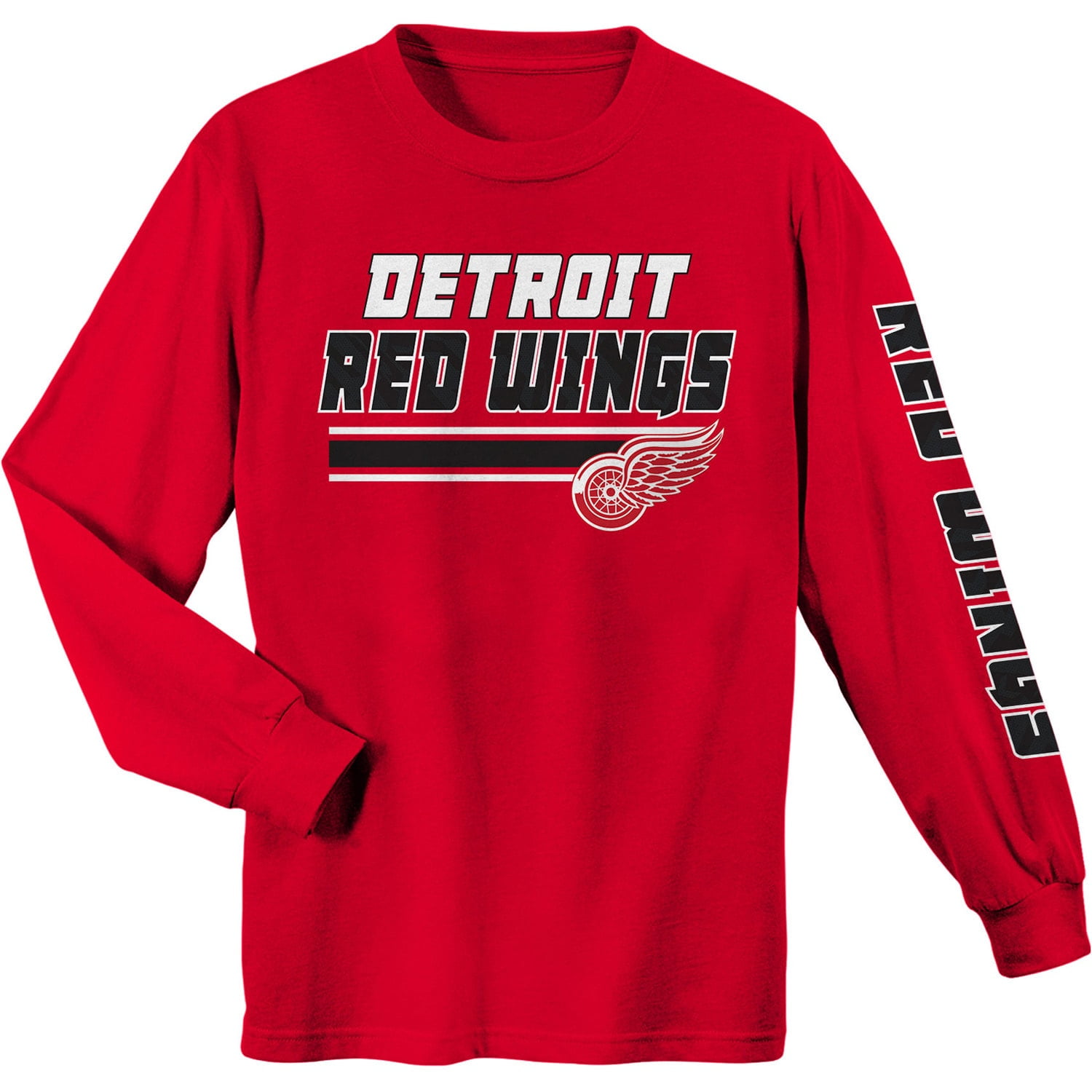 detroit red wings long sleeve shirt