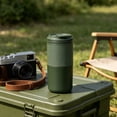 thumbnail image 5 of Stainless Steel Insulated Cup Double Wall Vacuum with Direct Drink Lid for Coffee Tea Home Office Car Camping, 5 of 7