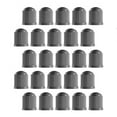 thumbnail image 4 of 25 tapones universales para válvulas de neumáticos de coche con anillo de goma, a prueba de polvo, para válvulas de camión. Gris, 4 of 8