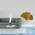 thumbnail image 2 of Lámpara De Pie Con Pantalla De Hojas De Ginkgo, Decoración Abstracta Para Sala De Estar, Lámpara De Pie De Hierro Forjado, Cubierta De Luz, Escultura De Pared, 2 of 8