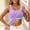 Light Purple -BK43, variant on Women Cotton Cami Tops Built-in Shelf Bra Unpadded Square Neck Crop Tank Top Fitted Basic Summer Camisole Going Out Tees Pink S