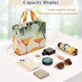 thumbnail image 5 of FORMRS Womens Corduroy Tote Bag Crossbody Shoulder Handbag with Pocket, Mid Century Glasses, 5 of 7