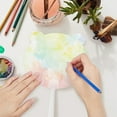 thumbnail image 5 of 30Pcs Paper Hand Held Fan Blank Painting Fans for Kids DIY Crafts Panda White 276x171mm, 5 of 6