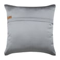 thumbnail image 3 of The HomeCentric Grey Pillow case Sparkly Sequins Solid Pillowcase Pack of 2 20x20 inch (50x50 cm) Pillow Cover Solid Pillow Cover Square Silk Pillow Cover Couch Circles Dots Easter - Silver Shine, 3 of 3