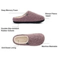 thumbnail image 6 of Ravelier Women's Snuggle Clog Memory Foam Slippers, 6 of 6