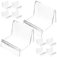 thumbnail image 3 of Milisten 10pcs Desktop Multipurpose Wallet Display Stand Transparent Shop Wallet Display Racks, 3 of 6