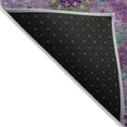 thumbnail image 5 of Addison Rugs Chantille Indoor/Outdoor Traditional Panel Purple Machine Washable Round Rug, 8' x 8', 5 of 8
