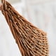 thumbnail image 4 of Wall Mounted Natural Wicker Flower Basket, Rattan Vase Basket,A, 4 of 5
