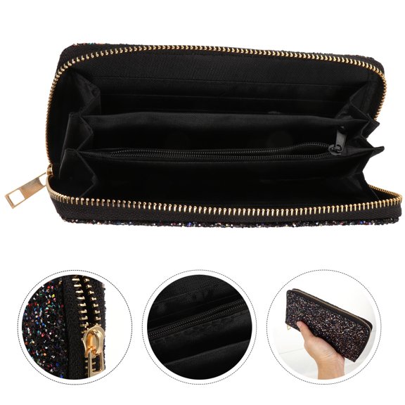 Baluue Womens Wallet Card Pouch Iron 1Set