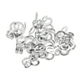 thumbnail image 1 of Conector de cadena de bola de doble anillo Uxcell de 4 mm y 4.5 mm, 20 unidades, 1 of 7