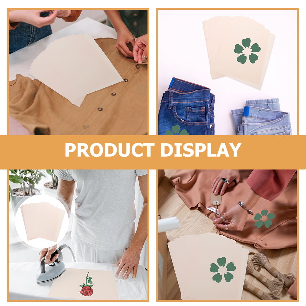 YSNOOWE 100 Sheets Sublimation Sheets for T Shirts and Pillows Heat Transfer Material Quick Dry