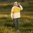thumbnail image 4 of MERIDIANA Women's Lightweight Jacket - Packable Hooded Windbreaker with Sling Bag, 4 of 6