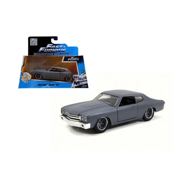 JADA TOYS 1:32 W/B FAST & FURIOUS - DOM'S CHEVROLET CHEVELLE SS DIECAST 97379