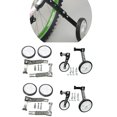 thumbnail image 1 of Equilibrador de Ciclo Macarena de Acero Ruedas de Entrenamiento de Bicicleta para Niños 4 Pares, 1 of 8