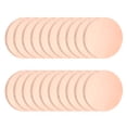 thumbnail image 1 of Uxcell 20Pcs Placa Redonda de Cobre Pura, Grosor de 0.02"(0.5mm) Diámetro de 0.6"(15mm) Disco de Cobre C1100 Material Cortado para Manualidades Reparación Eléctrica Industrial, 1 of 6