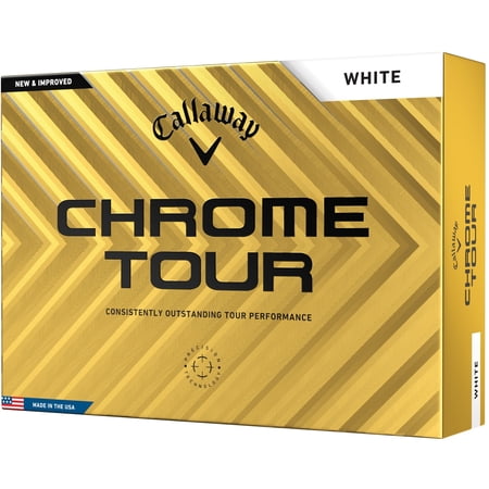 新品★キャロウェイ★クロム ツアー★CHROME TOUR★2024★ホワイト★1箱★12球★1ダース