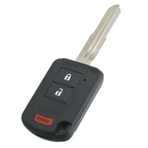 Unique Bargains 315 MHz 3 Buttons Keyless Entry Remote Key Fob for Mitsubishi Outlander 2016-2019 Black