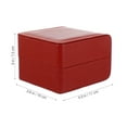 thumbnail image 2 of Miangastore Single Slot Watch Box PU Leather Wristwatch Display Case Portable Organizer, 2 of 8