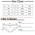 thumbnail image 2 of uublik Panties for Women High Waist Breathable Briefs Soft Underpants Ladies Stretch Panties Womens Seamless Underwear Brown, 2 of 2