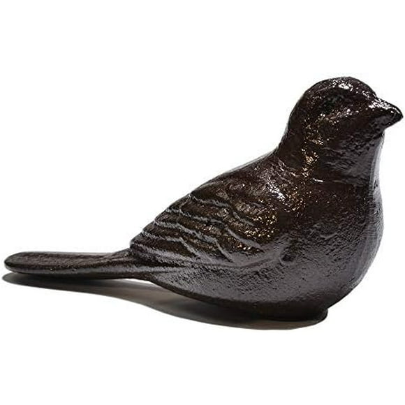 Door Stopper Wedge, Heavy Duty Cast Iron Decorative Bird Door Stops, Rustic Doorstop,Vintage Animal Statue (Bird) Cast Iron Cast Iron Cast Iron
