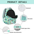 thumbnail image 4 of "Flamingo Backpack for High School - Trendy & Lightweight School Bookbag, Waterproof College Bag with Multiple Pockets, Great Gift for Students", 4 of 6