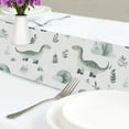 thumbnail image 4 of Yayeee Table Runner 70 inches Long Home Kitchen Dinning Party Decoration, Green Dinosaur Pattern, 4 of 7