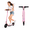 pink, variant on Kids Electric Scooter Ages 6–14, Pink Foldable Electric Scooter, 250W Motor, up to 10 miles Range, 9 mph Lightweight Ride-on for Girls