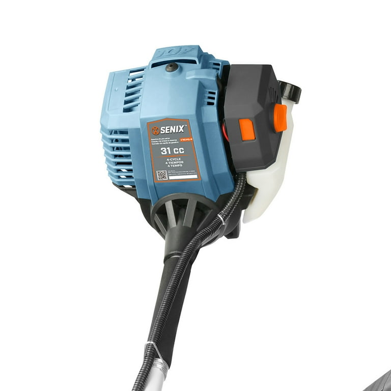 SENIX 31cc 4-Cycle Gas Powered Brush Cutter/Grass Trimmer