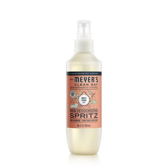 Spray desodorizante para perros MRS. MEYER'S CLEAN DAY White Peach 240 ml