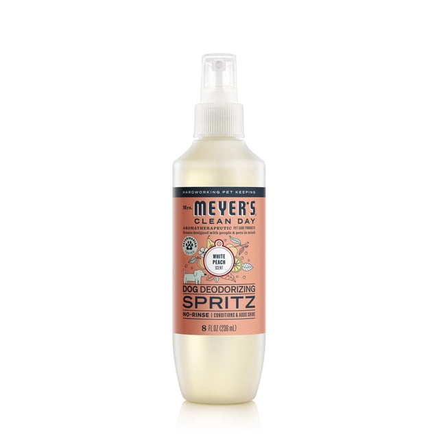 Spray desodorizante para perros MRS. MEYER'S CLEAN DAY White Peach 240 ml