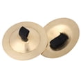 thumbnail image 2 of Fugacal Sturdy Belly Dance Zills, Brass Finger Cymbal, For Belly Dance Performance, 2 of 8