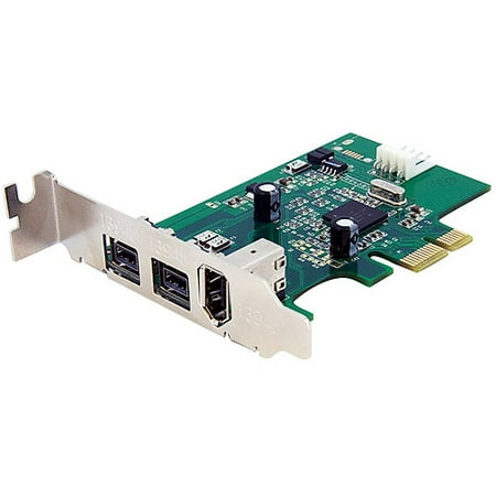 Startech 3 Port Low Profile 1394 PCI Express FireWire Card Adapter
