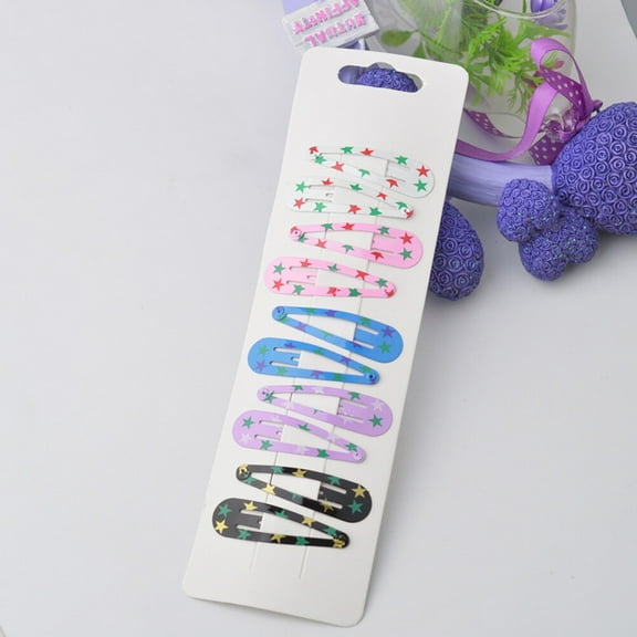 HINTRMENT 40Pcs Assorted Color Toddler Hair Barrettes for Kids and Toddlers