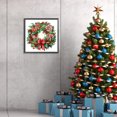 thumbnail image 2 of Kit Corona Navidad Con Forma Especial Parcial 5D DIY30x30cm, 2 of 9