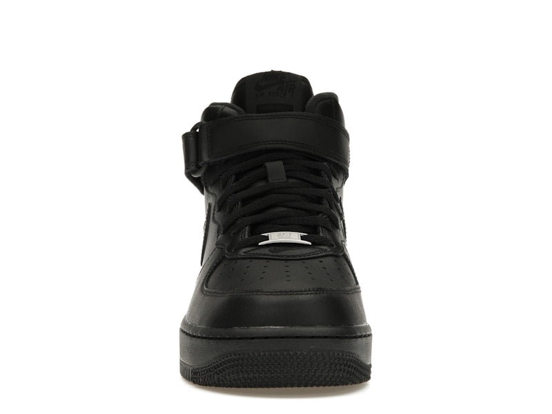 Nike Men's Air Force 1 Mid Supreme Black Basketball Shoes, from StockX