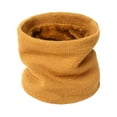 thumbnail image 1 of Qarigey Bufandas de punto cálidas Unisex para hombre y mujer, bufandas de punto elásticas gruesas, calentador de cuello para niños, bufanda Sombreros Jengibre, 1 of 1