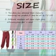 thumbnail image 5 of Gubotare Work Pants for Women Women's Wide Leg Long Lounge Pants High Waist Drawstring Loose Light Weight Fit Casual Trousers Comfy Pants (Purple,3XL), 5 of 5
