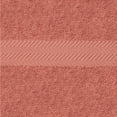 thumbnail image 3 of Premium Classic Ultra-Soft Cotton Assorted 12-Piece Eco-Friendly Towel Set - 27" x 54", 16" x 28", 13" x 13", Coral, 3 of 6