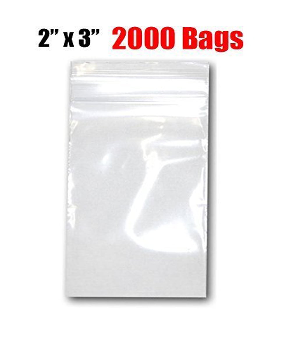 M02901 MOREZMORE 100 Ziplock Bags 1x1 Clear Plastic Zip Lock Small 1 x 1  1 x 1