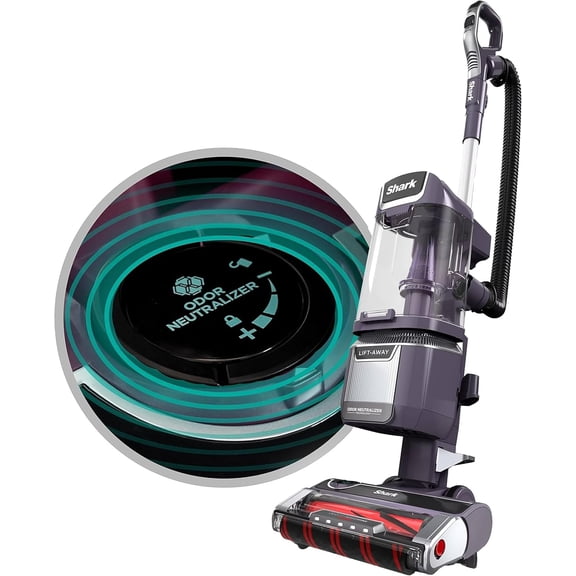 Restored Shark LA701 Rotator Pet Lift-Away ADV Upright Vacuum with DuoClean PowerFins HairPro & Odor Neutralizer Technology, Purple (Refurbished)