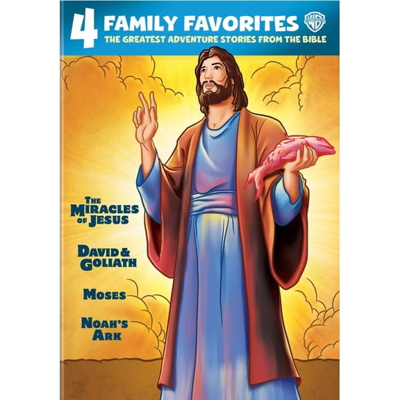 4 Family Favorites: Greatest Adventures of the Bible -- (Repackaged/DVD) (DVD New Box Art) [DVD]