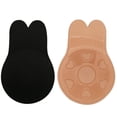 thumbnail image 2 of Parche de silicona invisible para levantar los senos con forma de oreja de conejo de 15 cm, transpirable, 2 of 6