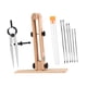 thumbnail image 5 of Mesa de de cuero de escritorio, herramienta para peletería, costura de madera, abrazadera de de cuero plegable, 5 of 7
