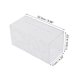 thumbnail image 2 of Funda para caja de pañuelos rectangular grande con patrón de glaciar de 1 Pc para mesa de dormitorio, plástico transparente, 2 of 3