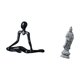 thumbnail image 5 of Figura de escritorio,Escultura abstracta de pensador para decoración de oficina y hogar.,Estatua de Guan Yin,Estatua de Guan Yin para decoración del hogar.,Escultura de, 5 of 8