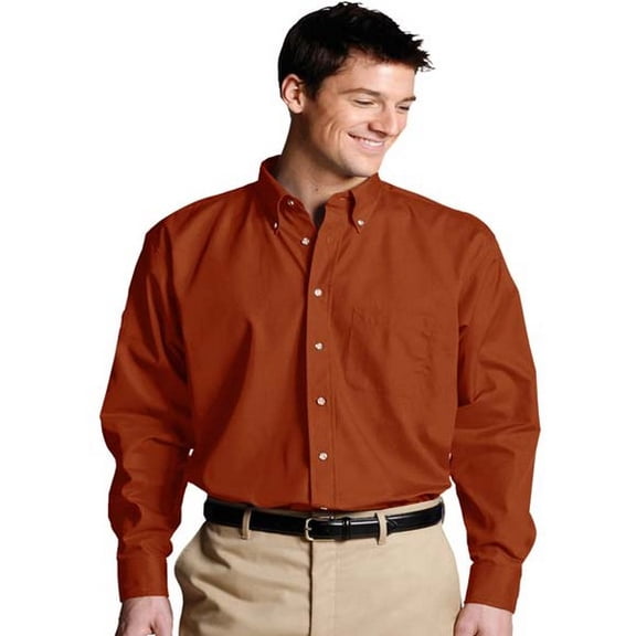 1280 Men's Easy Care Long Sleeve Poplin Shirt