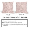 thumbnail image 6 of Pink and White Cheetah Pillow Covers 18x18 Inch Set of 2 Modern Leopard Print Outdoor Throw Pillow Covers Animal Spots Rustic Farmhouse Pillowcases Square Cotton Linen Cushion Covers for Couch Decor, 6 of 6