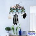 thumbnail image 4 of Handmadetneonsign Fisherman Coat Rack Wall Hanger, Fishing Metal Wall Hooks, Fisherman Keys Holder Home Decor 74930, 4 of 5