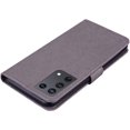 thumbnail image 6 of case for Samsung Galaxy S21 Ultra (Not S21) Case for Women, Glitter Bling Diamond PU Leather Wallet Phone Case with Wsrist String Full Body Protective Flip Cover for Samsung Galaxy S21 Ultra Owl Grey, 6 of 14